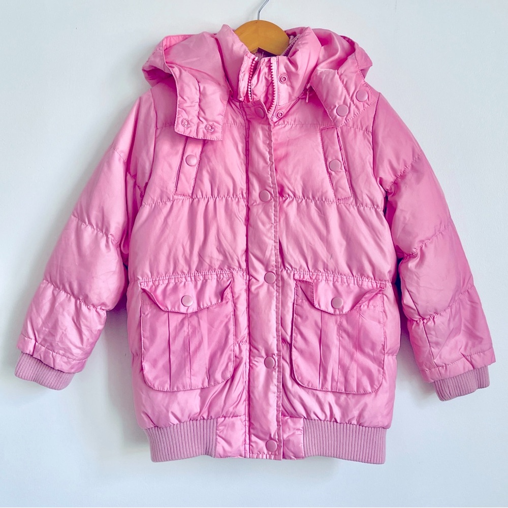 Size 5T (110) MaxWin Lightweight Pink Puffer Jacket
